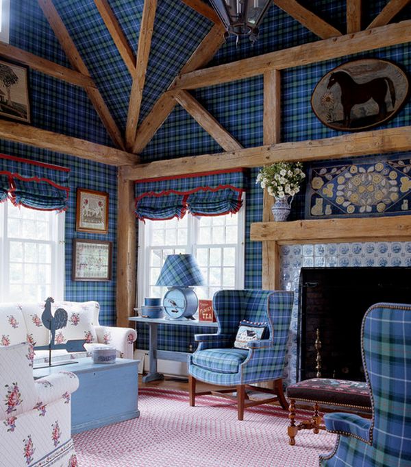 tartan - Scotland interior design