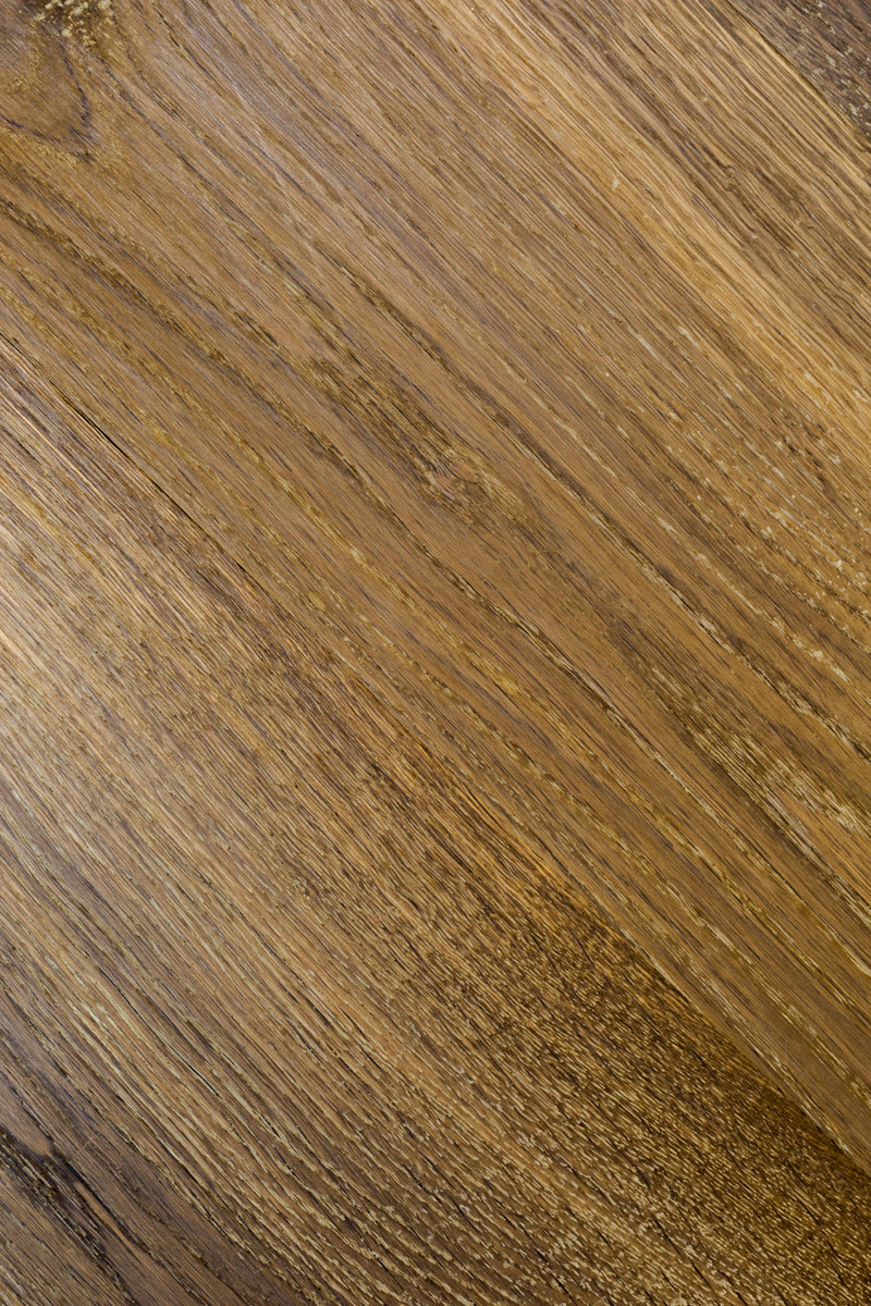 Deep textured engineered wood floor