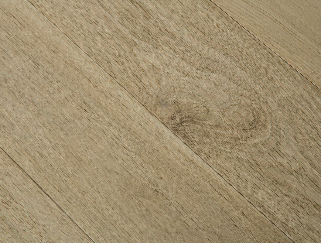 Invisible - natural oak wood flooring 