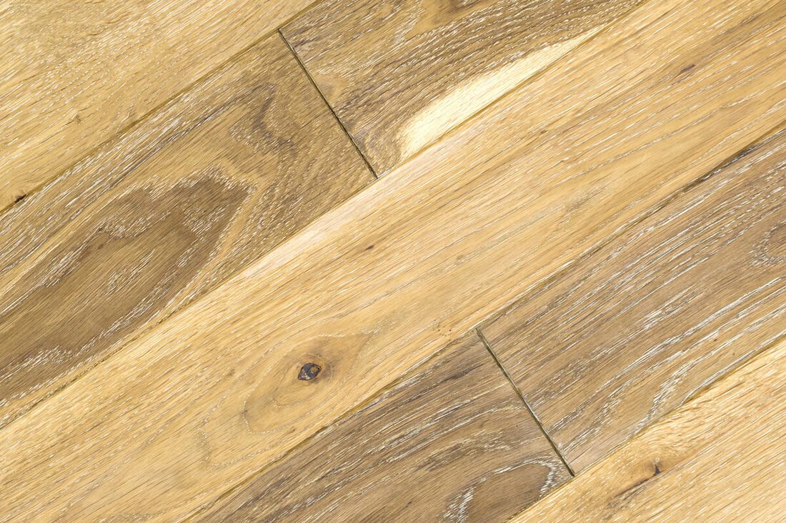 Engineered wood floor Lemon White 
