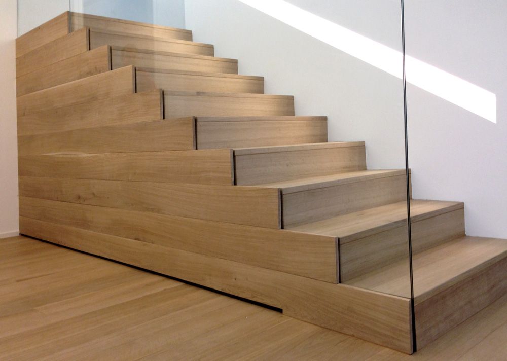 wood cladding for staircase